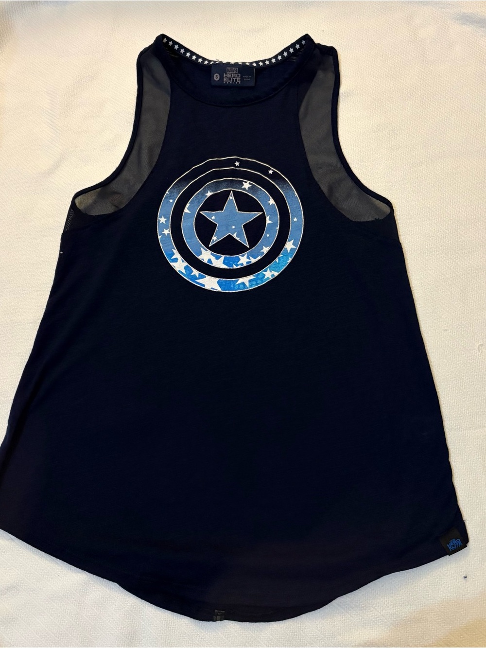 Marvel Hero Elite Series Captain America Women’s Tank Top
